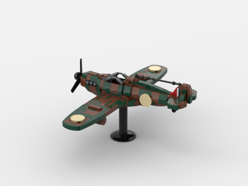 Brick_boss British RAF HAWKER HURRICANE IV