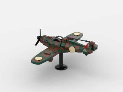 Brick_boss British RAF HAWKER HURRICANE IV