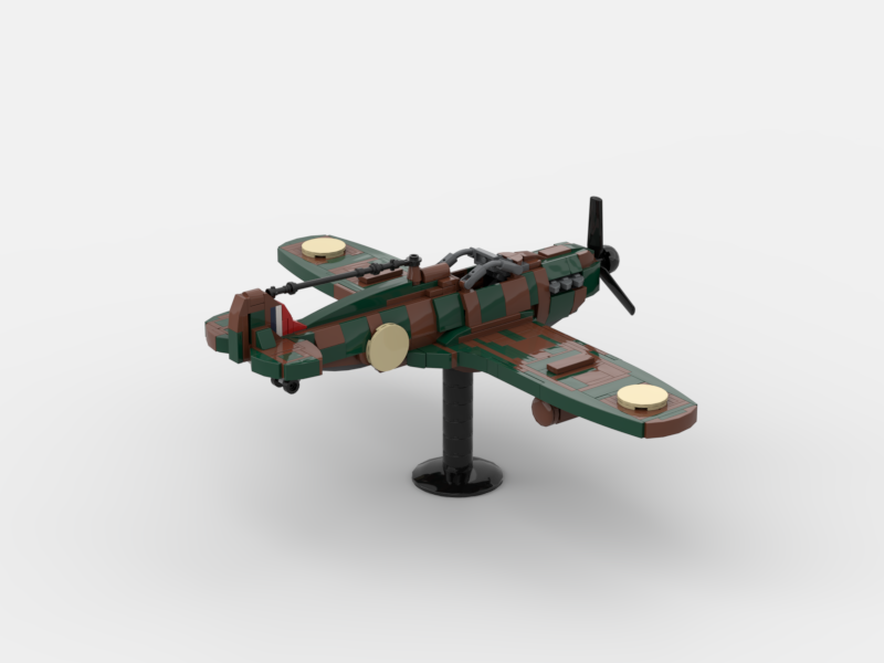 Brick_boss British RAF HAWKER HURRICANE IV