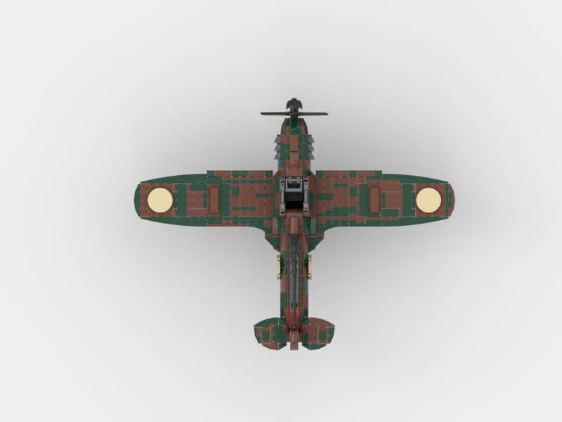 Brick_boss British RAF HAWKER HURRICANE IV
