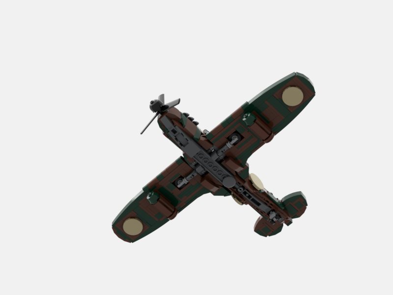 Brick_boss British RAF HAWKER HURRICANE IV