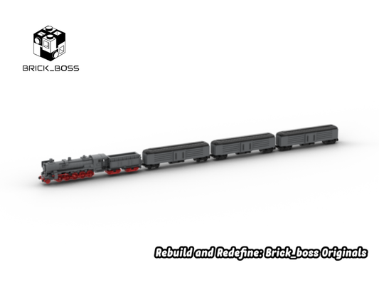 Brick_boss Vintage CARGO Train 2