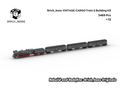 Brick_boss Vintage CARGO Train 2