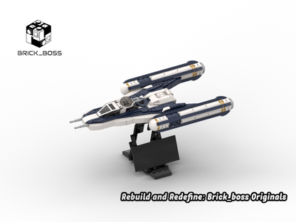 Brick_boss Clone BTL-B Y-WING Bomber III