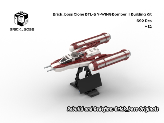 Brick_boss Clone BTL-B Y-WING Bomber II