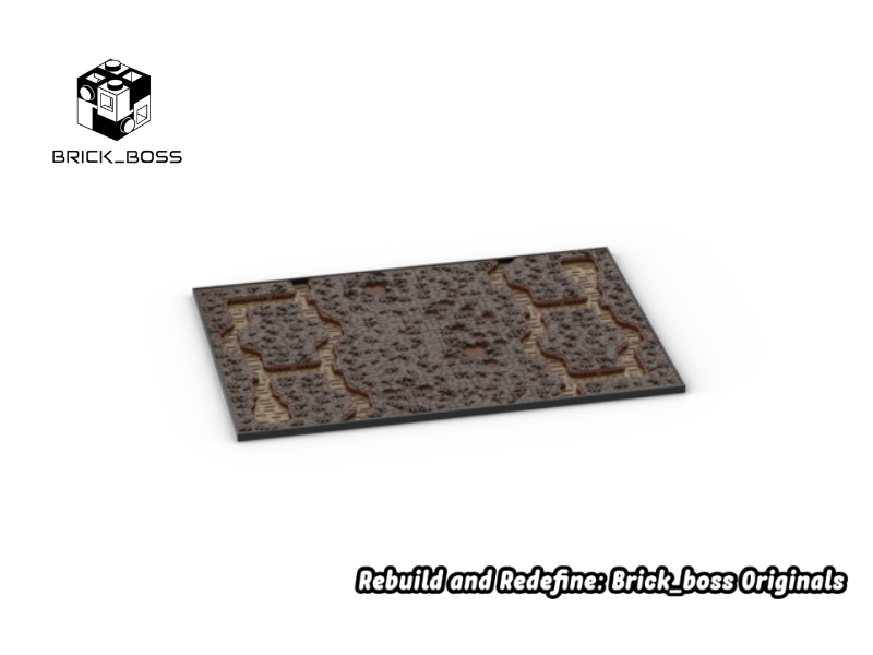 Brick_boss DARK BROWN TRENCH Battlefield ABA