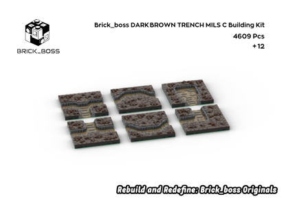 Brick_boss DARK BROWN TRENCH MILS C