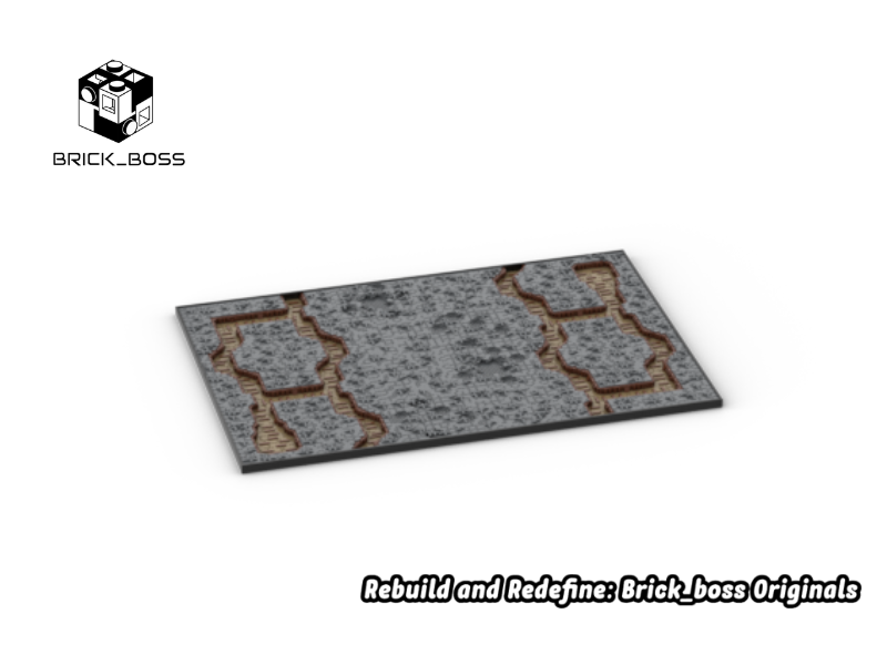 Brick_boss DARK GRAY TRENCH Battlefield ABA