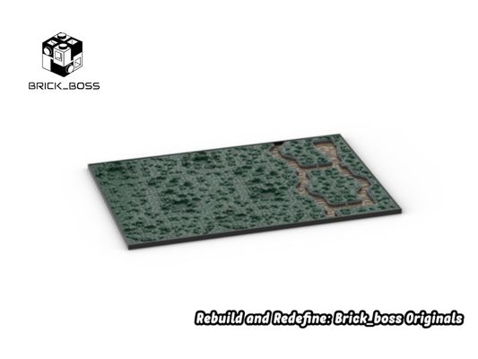 Brick_boss DARK GREEN TRENCH Battlefield BBC