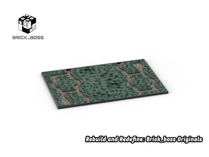 Brick_boss DARK GREEN TRENCH Battlefield CBC