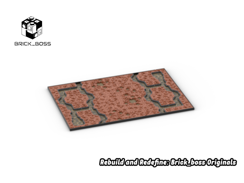 Brick_boss DARK ORANGE TRENCH Battlefield CBC