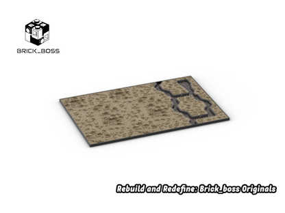 Brick_boss DARK TAN TRENCH Battlefield BBC