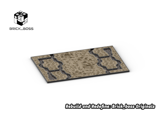 Brick_boss DARK TAN TRENCH Battlefield CBC