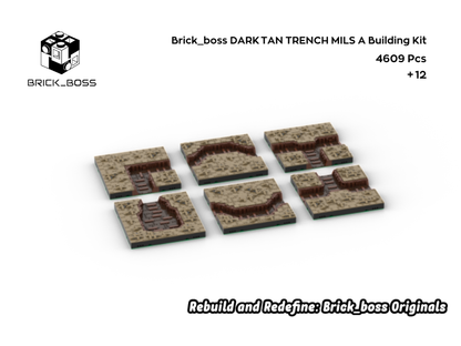 Brick_boss DARK TAN TRENCH MILS A