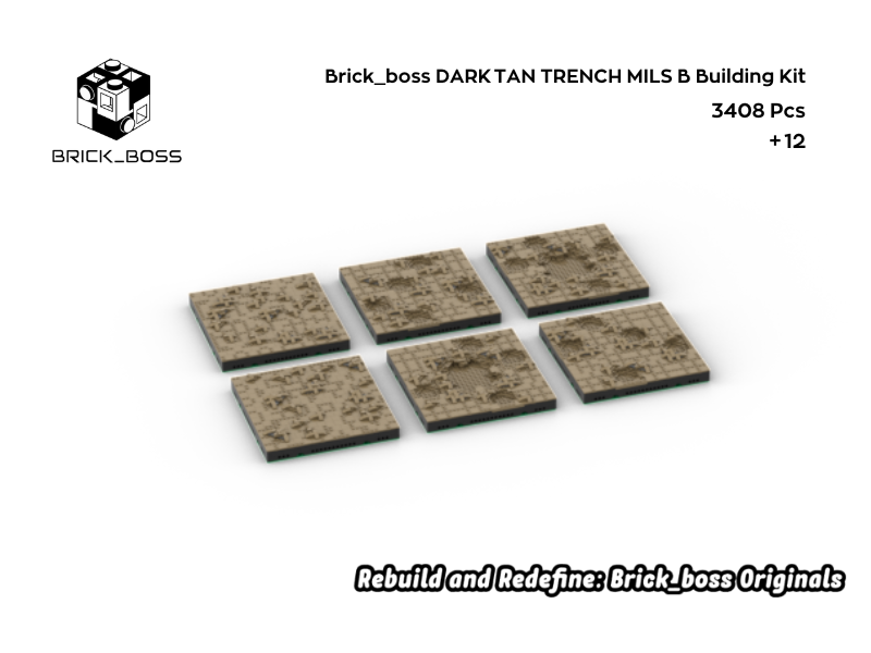 Brick_boss DARK TAN TRENCH MILS B