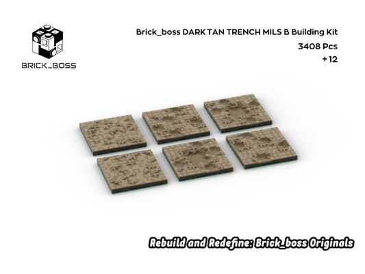Brick_boss DARK TAN TRENCH MILS B