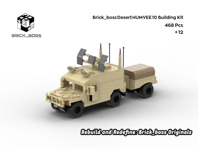 Brick_boss Desert HUMVEE 10