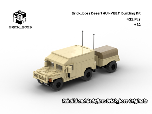 Brick_boss Desert HUMVEE 11