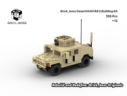 Brick_boss Desert HUMVEE 2