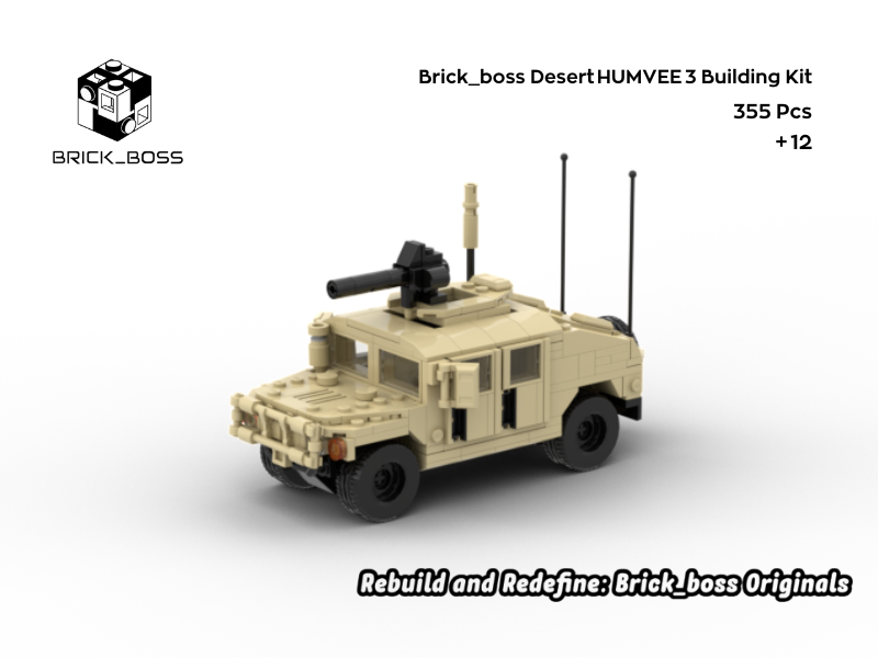 Brick_boss Desert HUMVEE 3