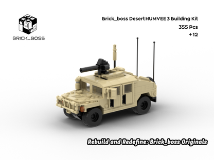 Brick_boss Desert HUMVEE 3