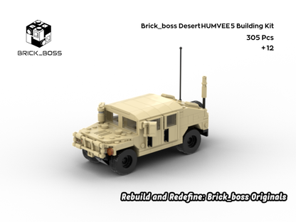 Brick_boss Desert HUMVEE 5