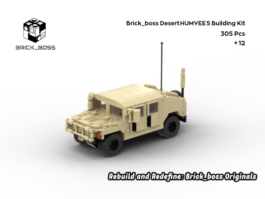 Brick_boss Desert HUMVEE 5