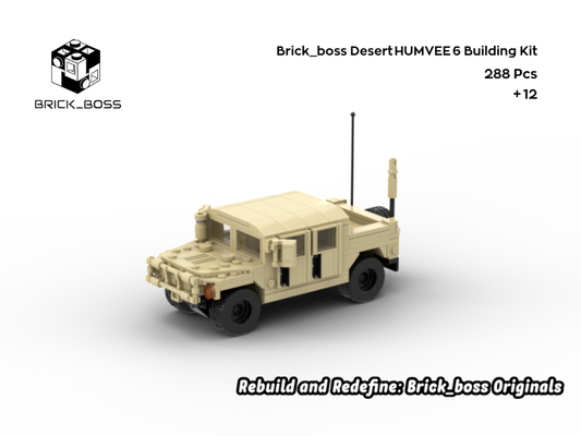 Brick_boss Desert HUMVEE 6