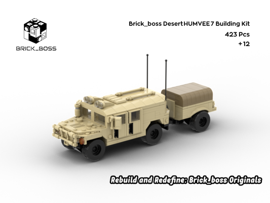 Brick_boss Desert HUMVEE 7