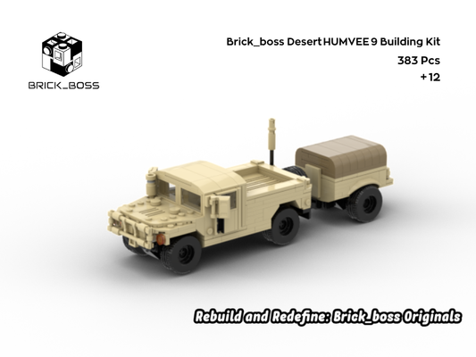 Brick_boss Desert HUMVEE 9