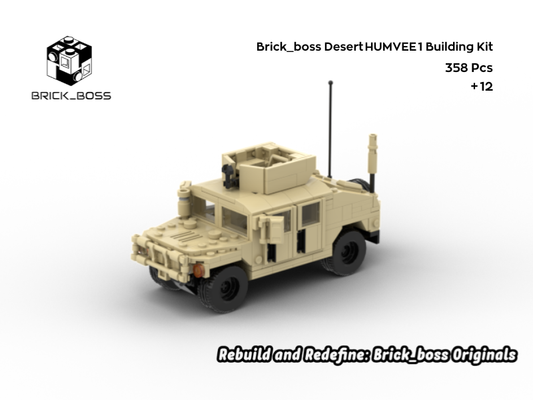 Brick_boss Desert HUMVEE 1