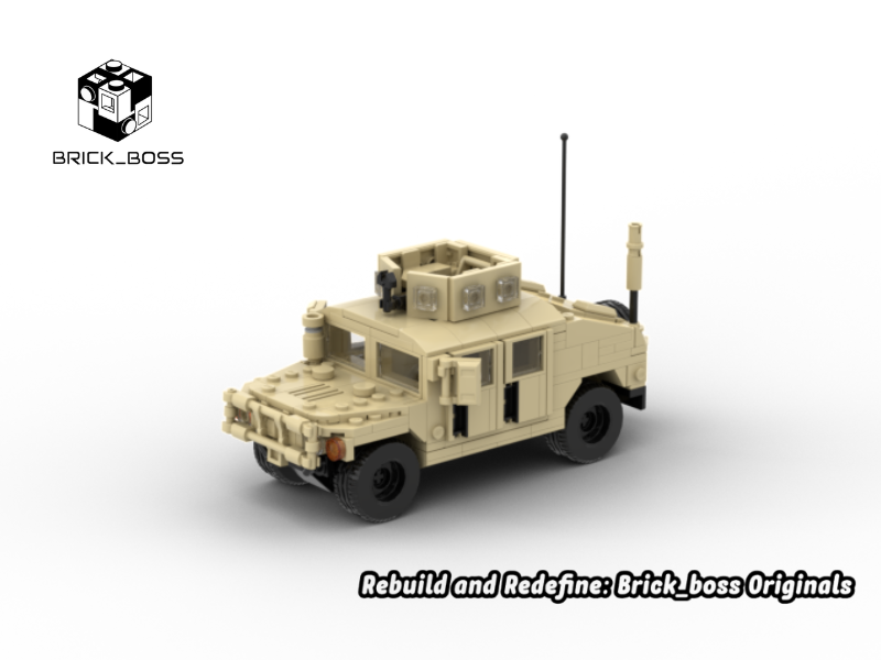 Brick_boss Desert HUMVEE 2