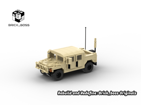 Brick_boss Desert HUMVEE 6