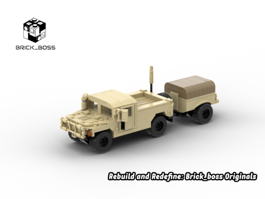 Brick_boss Desert HUMVEE 9