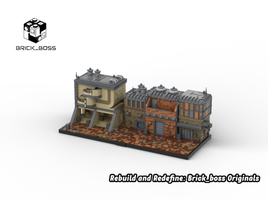 Brick_boss FERRIX RIX ROAD Diorama
