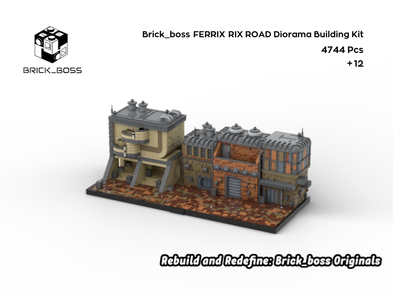 Brick_boss FERRIX RIX ROAD Diorama