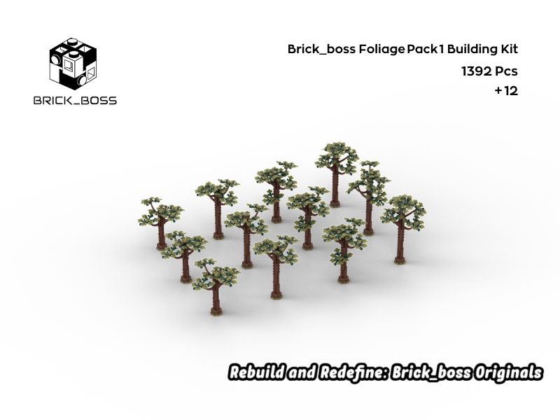 Brick_boss Foliage Pack 1