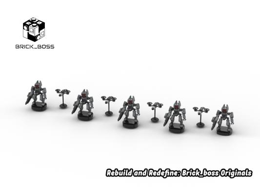 Brick_boss Futuristic VANGUARD DRONE Combat Patrol II