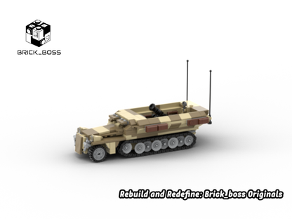 Brick_boss German SDKFZ-251 MORTAR 2