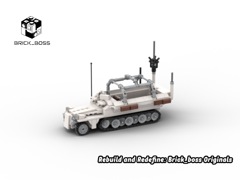 Brick_boss German SDKFZ-251 RADIO 3