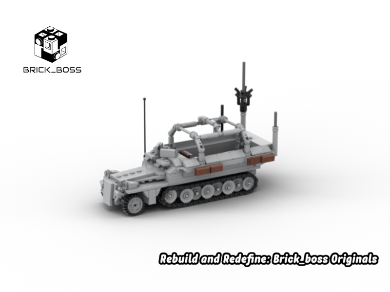 Brick_boss German SDKFZ-251 RADIO