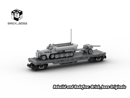 Brick_boss German CARGO Train 2