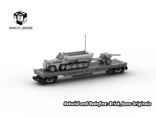 Brick_boss German CARGO Wagon 2