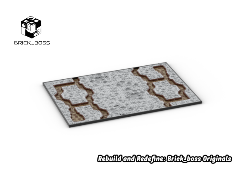 Brick_boss LIGHT GRAY TRENCH Battlefield ABA