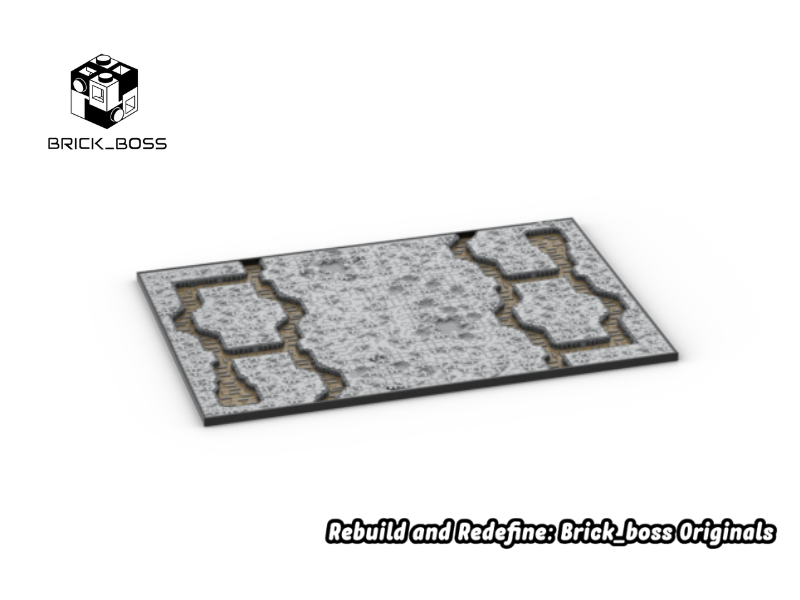Brick_boss LIGHT GRAY TRENCH Battlefield CBC