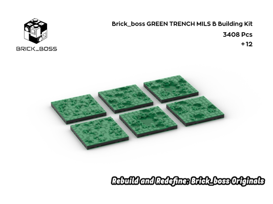 Brick_boss GREEN TRENCH MILS B