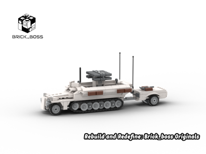 Brick_boss German SDKFZ-251 ARTILLERY 11