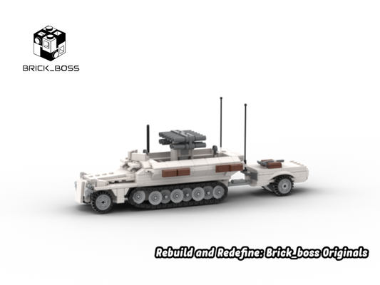 Brick_boss German SDKFZ-251 ARTILLERY 11