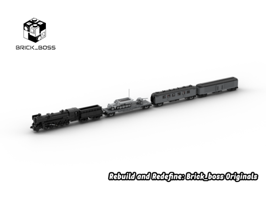 Brick_boss German CARGO Train 2