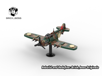 Brick_boss British RAF HAWKER HURRICANE II